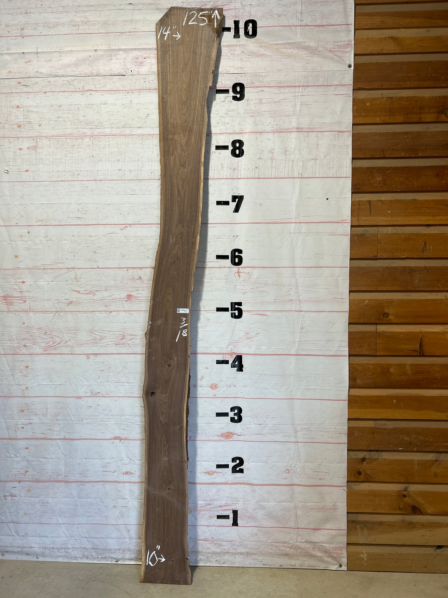 Live Edge Walnut Sku#25401M-16