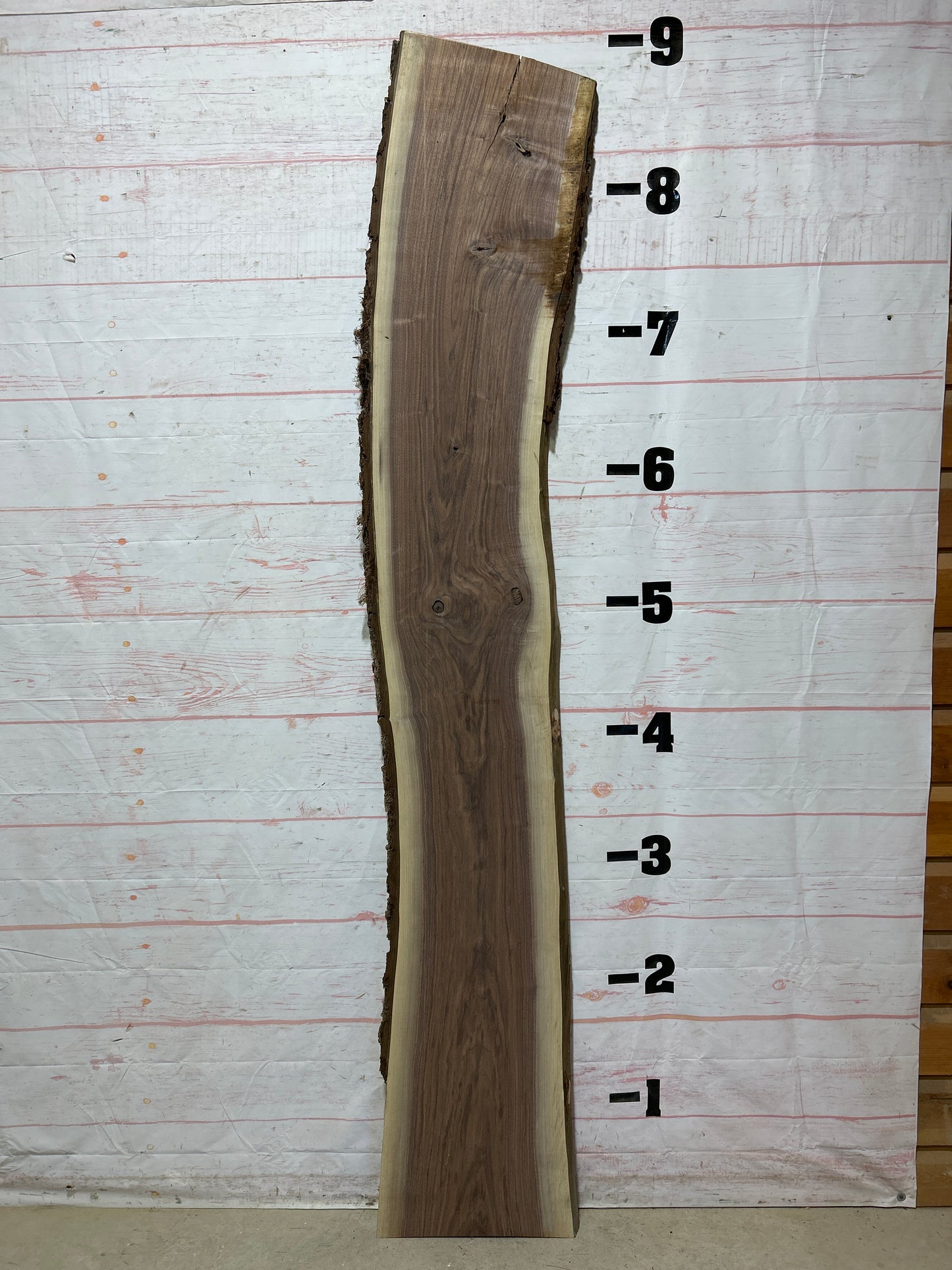 Live Edge Walnut Sku#25791M-19