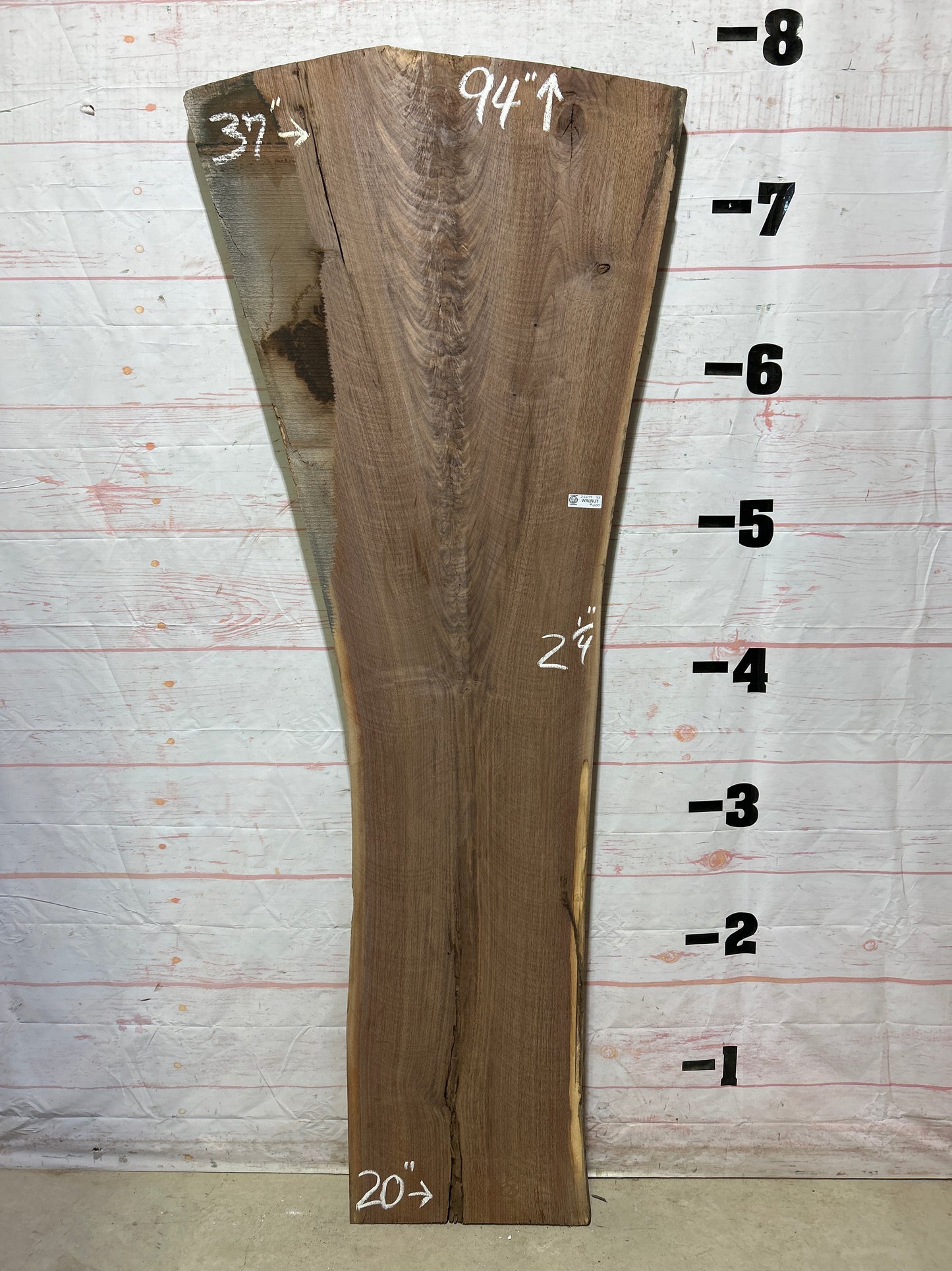 Live Edge Walnut Sku#25699J-43