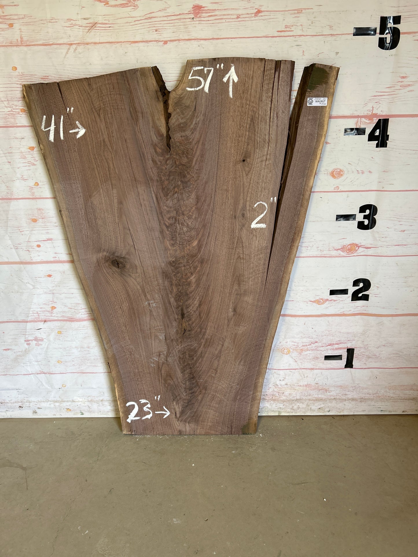 Live Edge Walnut Sku#24850N-25