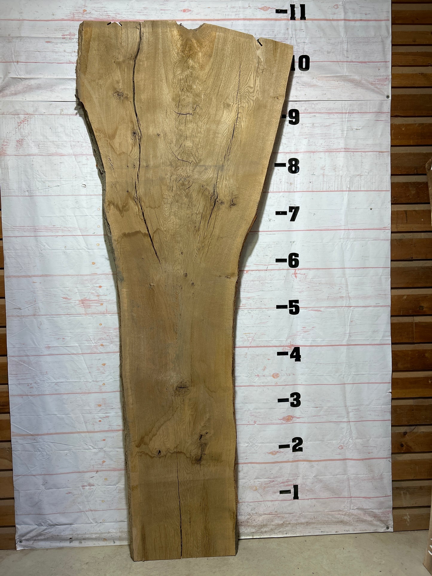 Live Edge White Oak Sku#26523-72