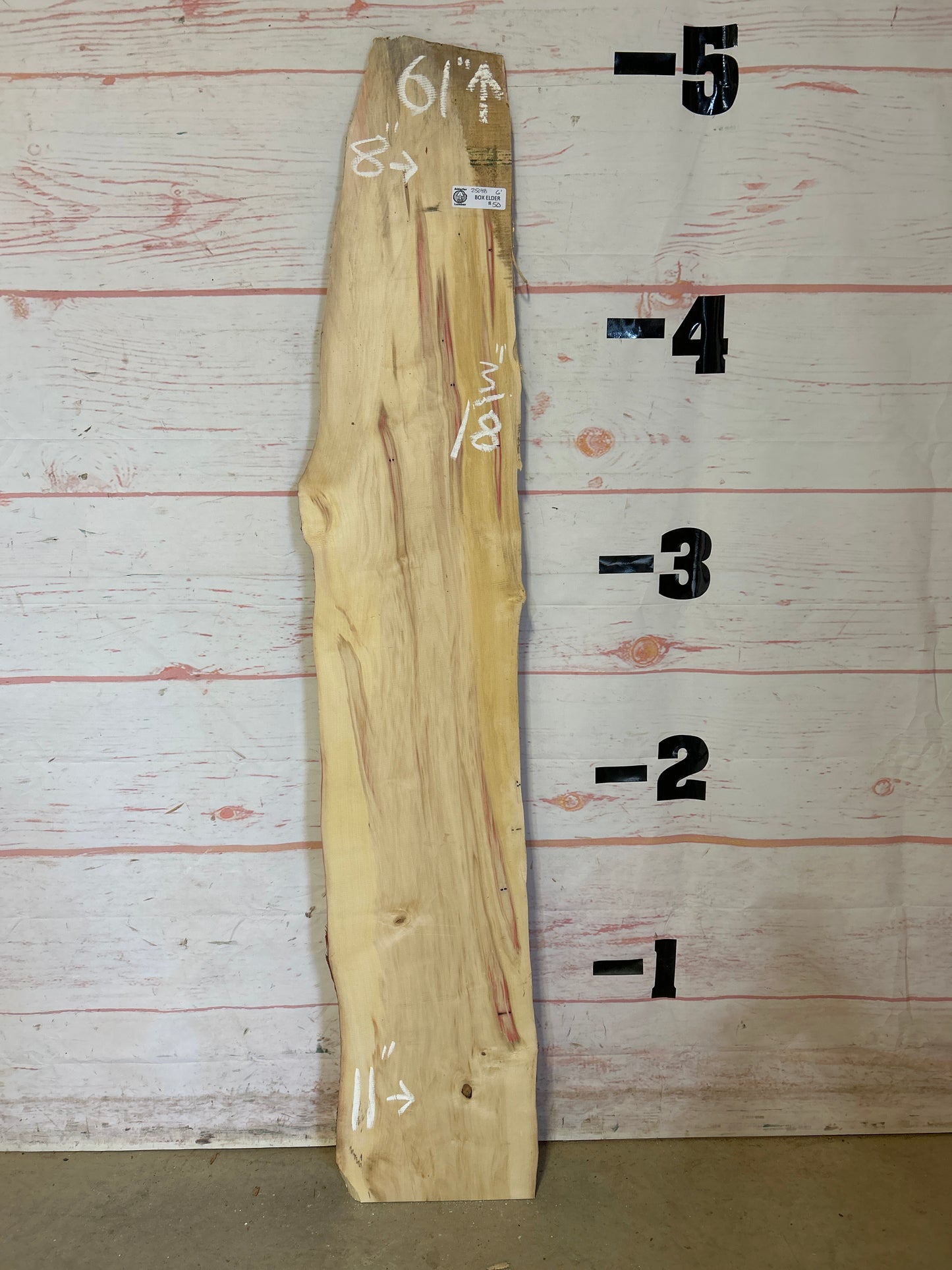 Live Edge Box Elder Sku#25048M-6