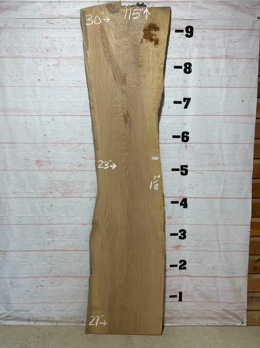 Live Edge White Oak Sku#26296-43