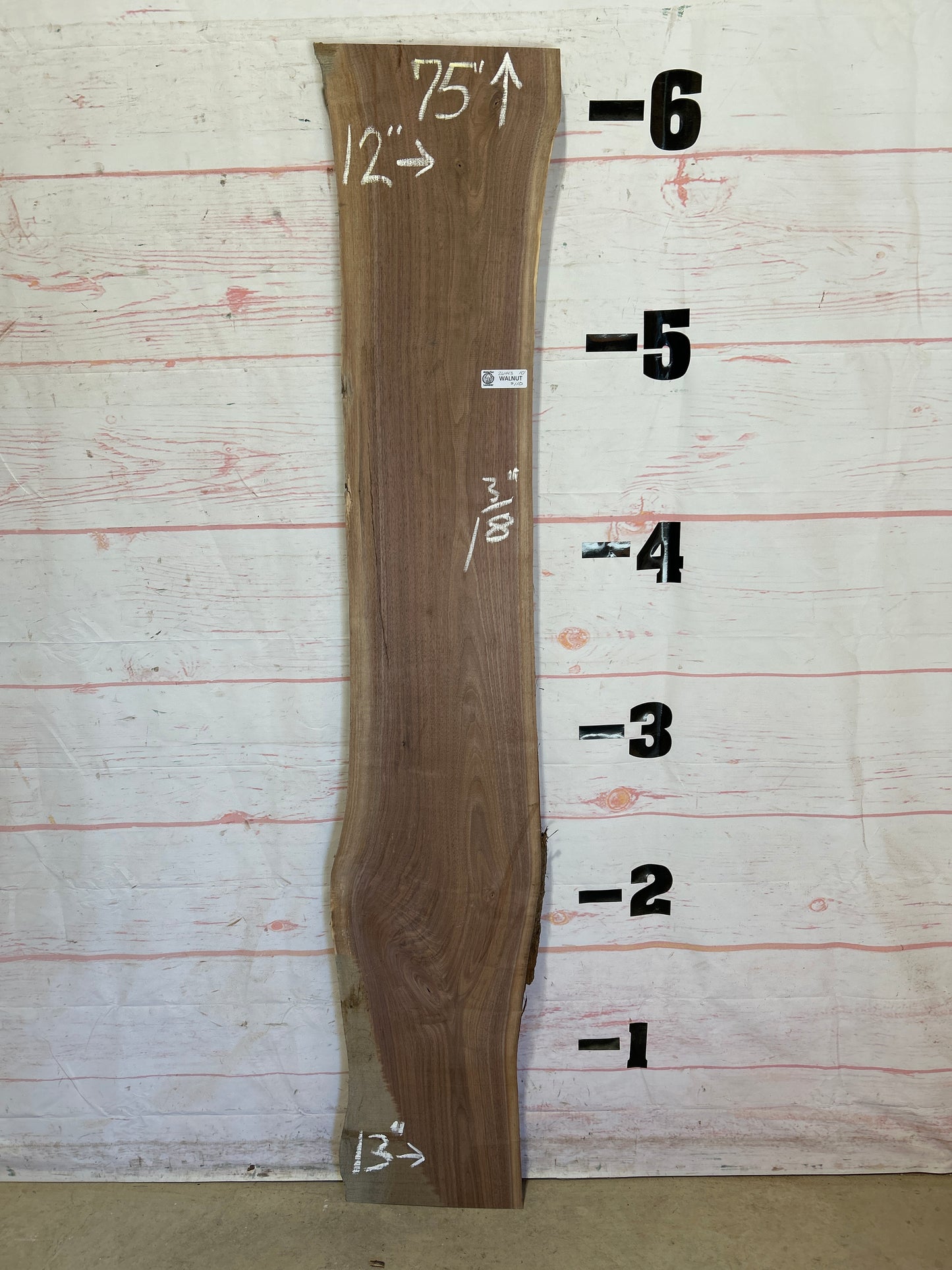 Live Edge Walnut Sku#26443M-10