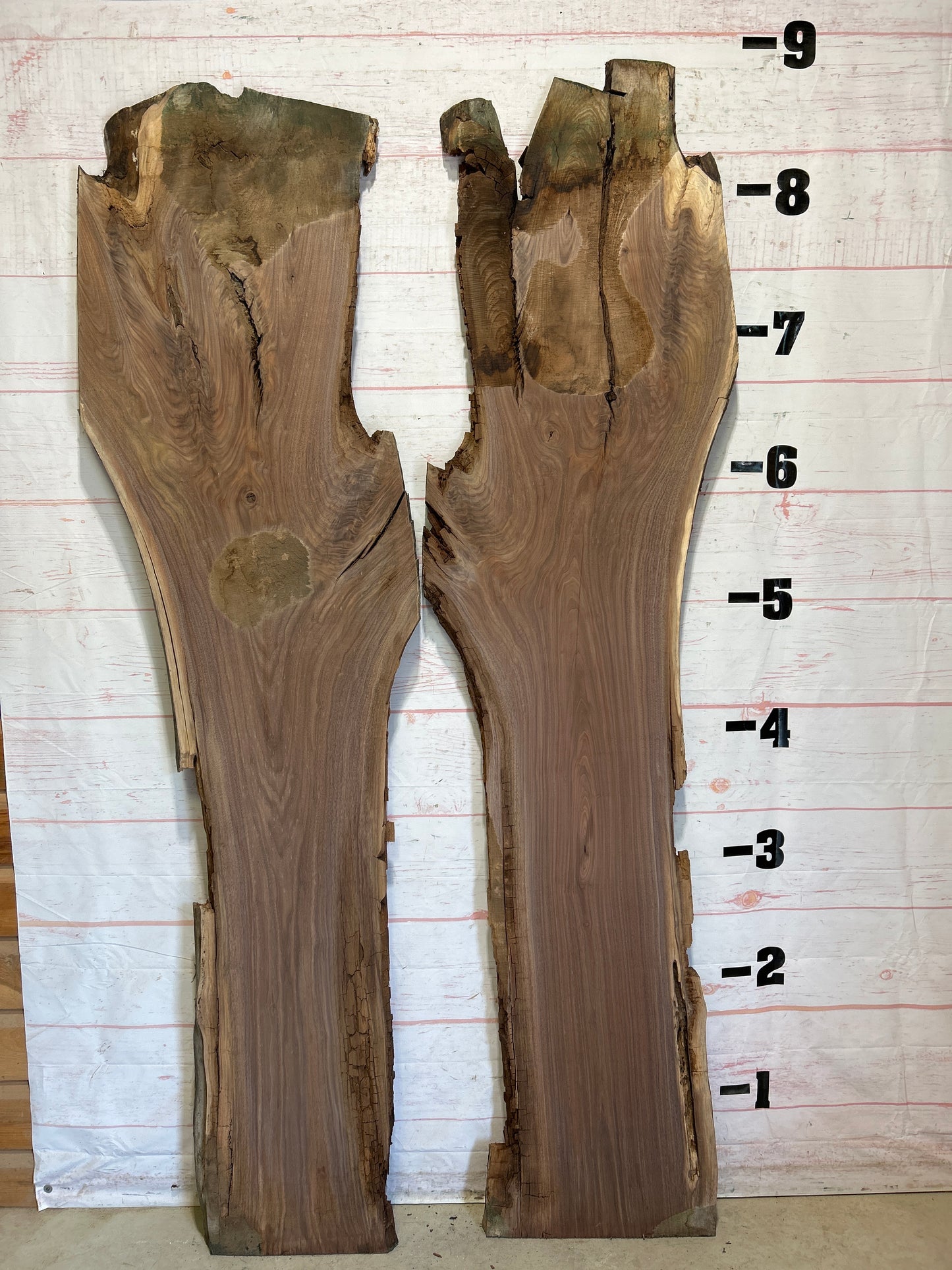 Live Edge Walnut Set Sku#25840K-68