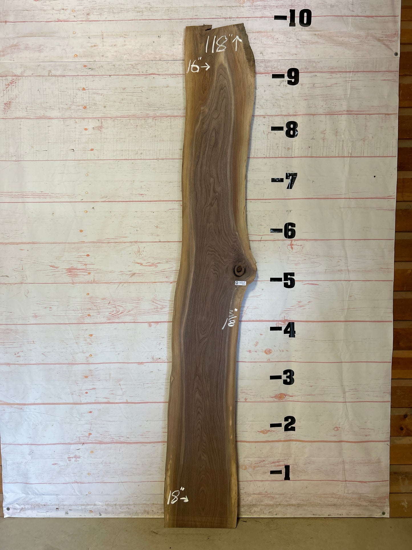 Live Edge Walnut Sku#25100M-21