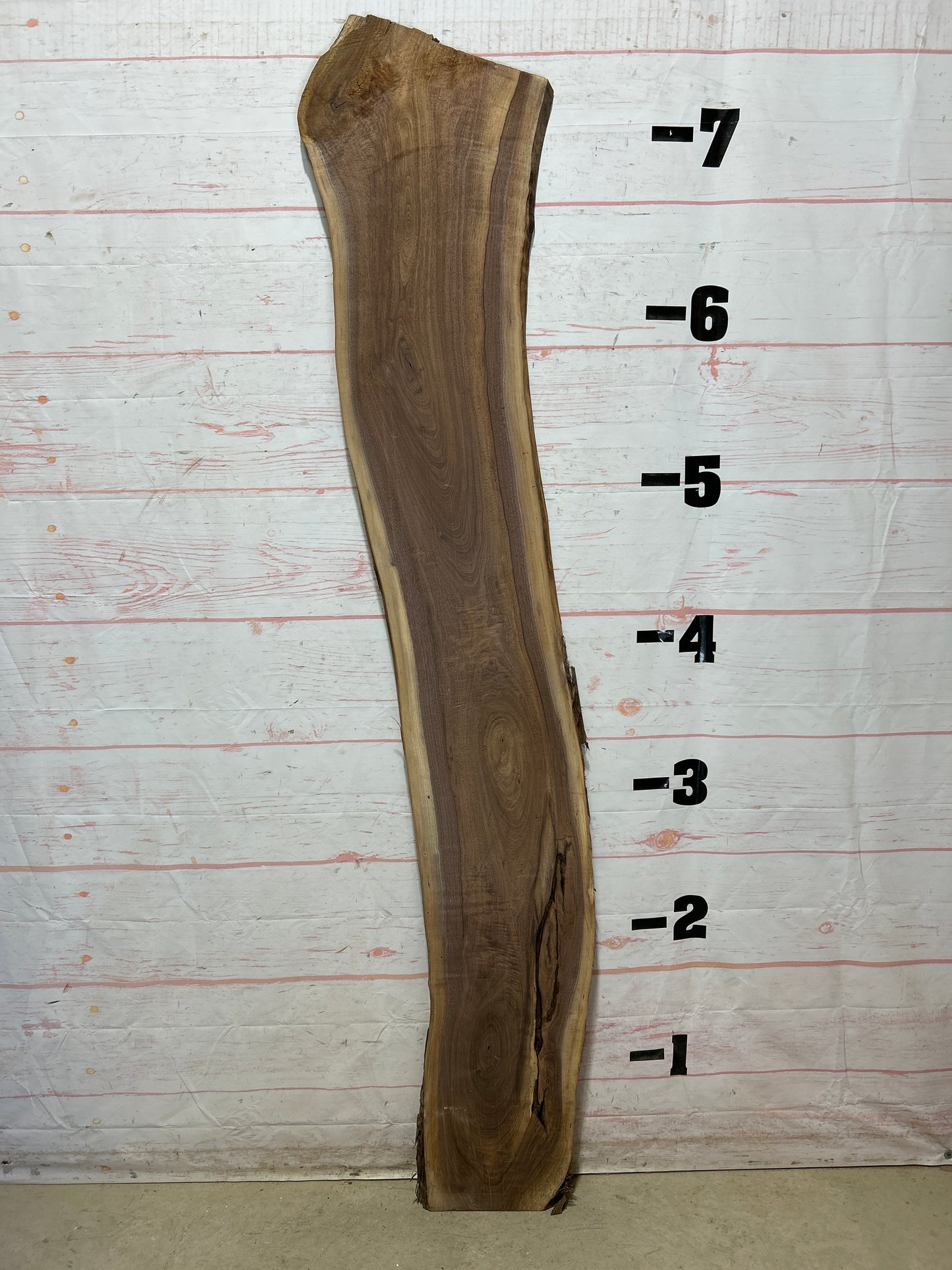Live Edge Walnut Sku#25645C-14