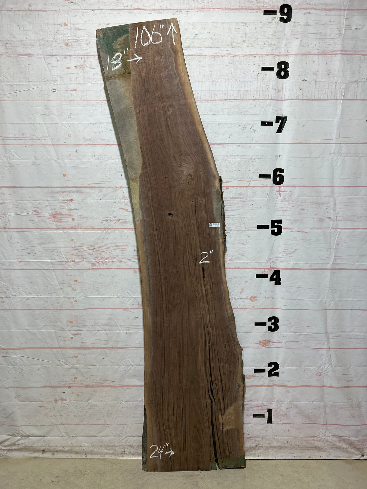 Live Edge Walnut Sku#26758J-31