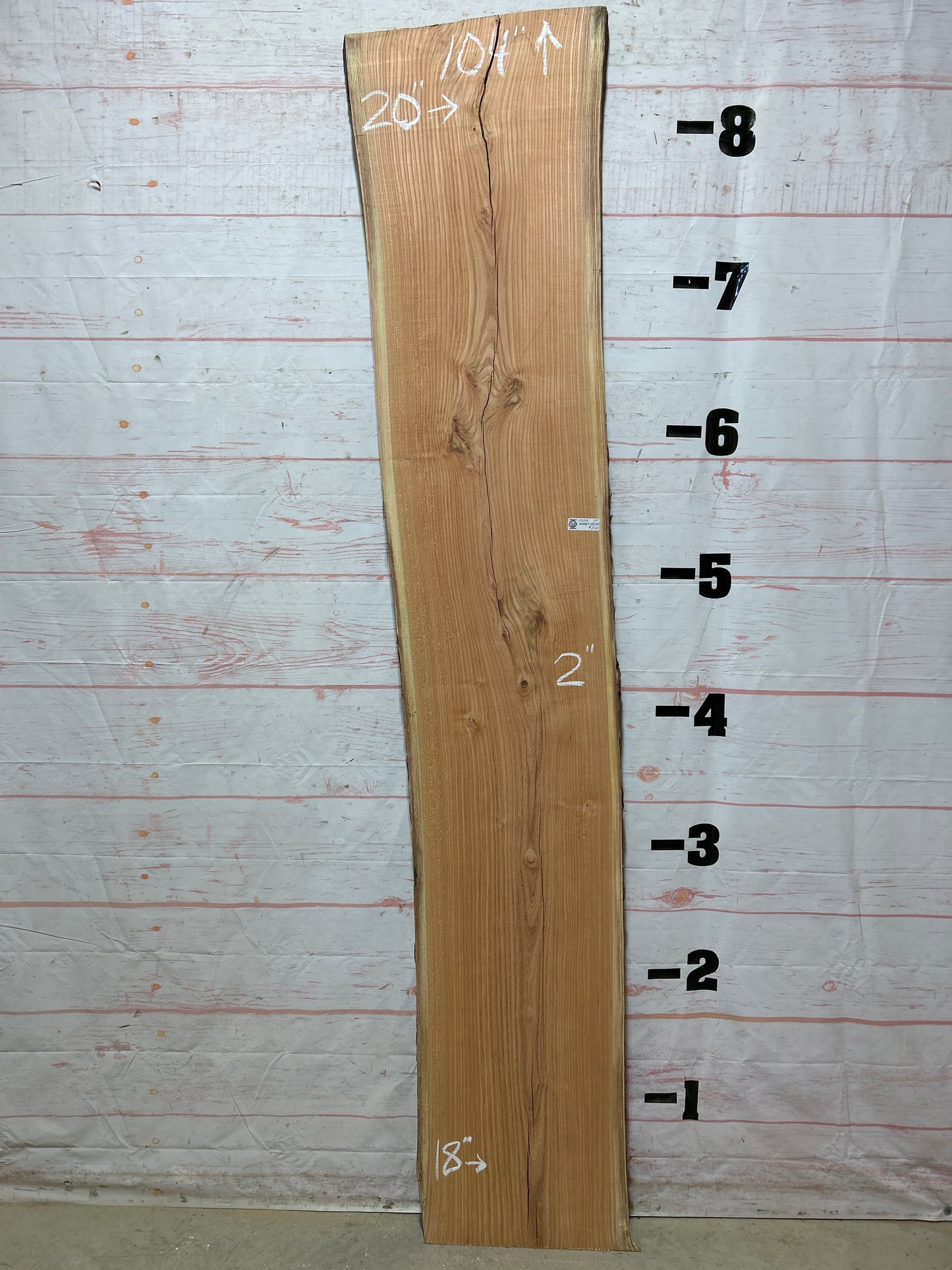 Live Edge Honey Locust Sku#25299H-27
