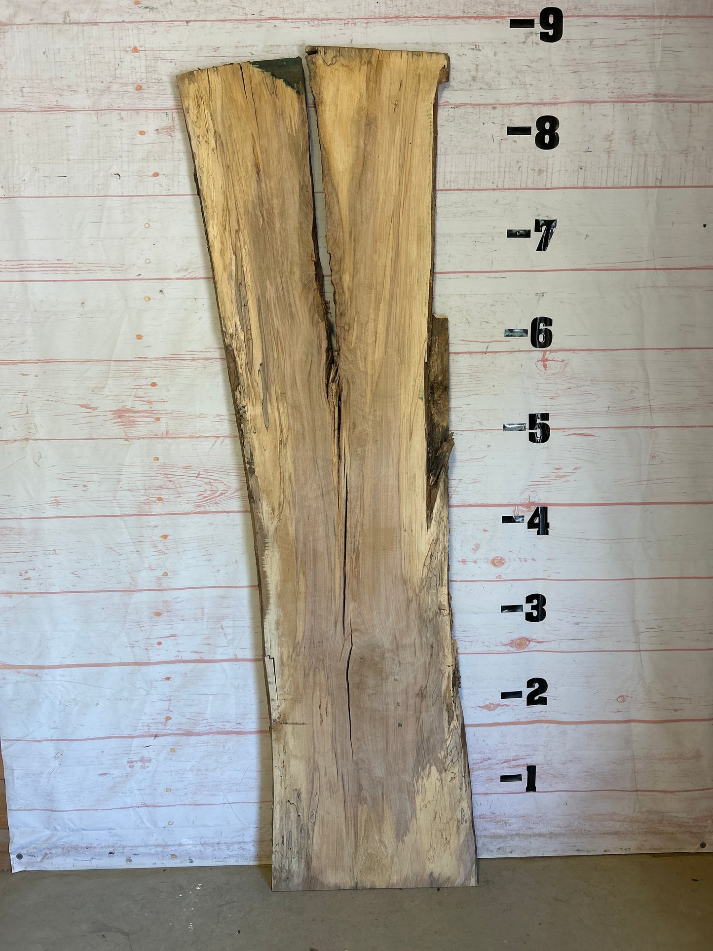 Live Edge Spalted Maple Sku#25184-42