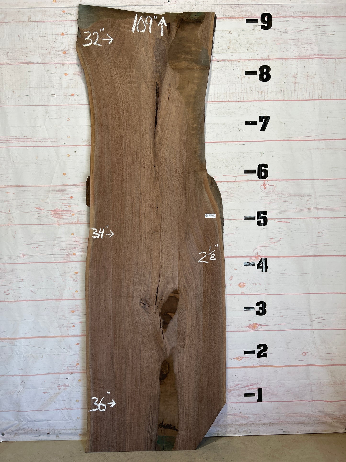 Live Edge Walnut Sku#26084J-51