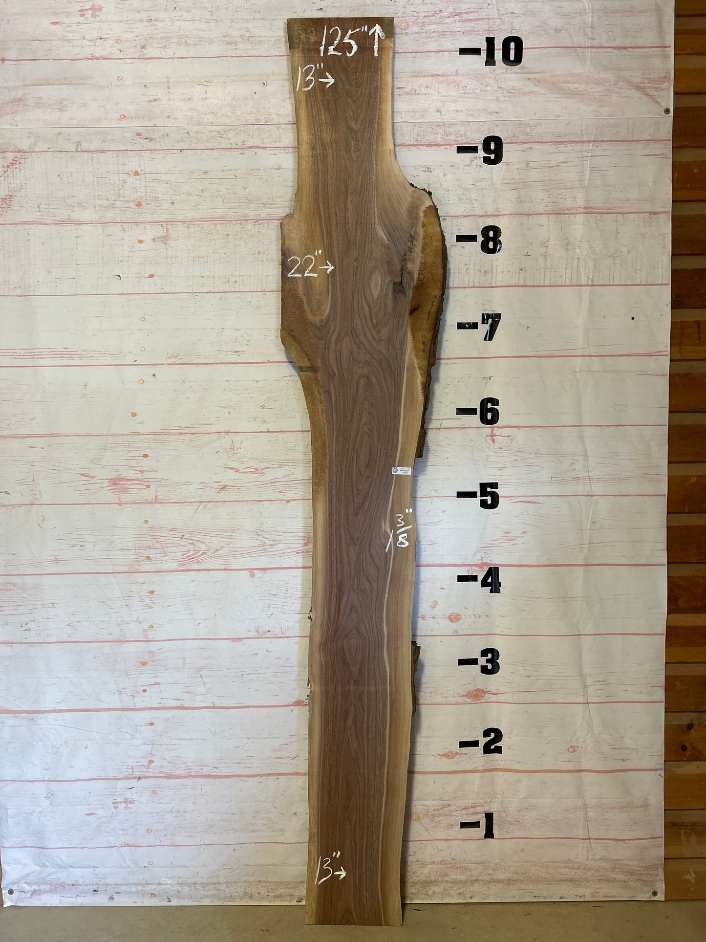 Live Edge Walnut Sku#25102M-23