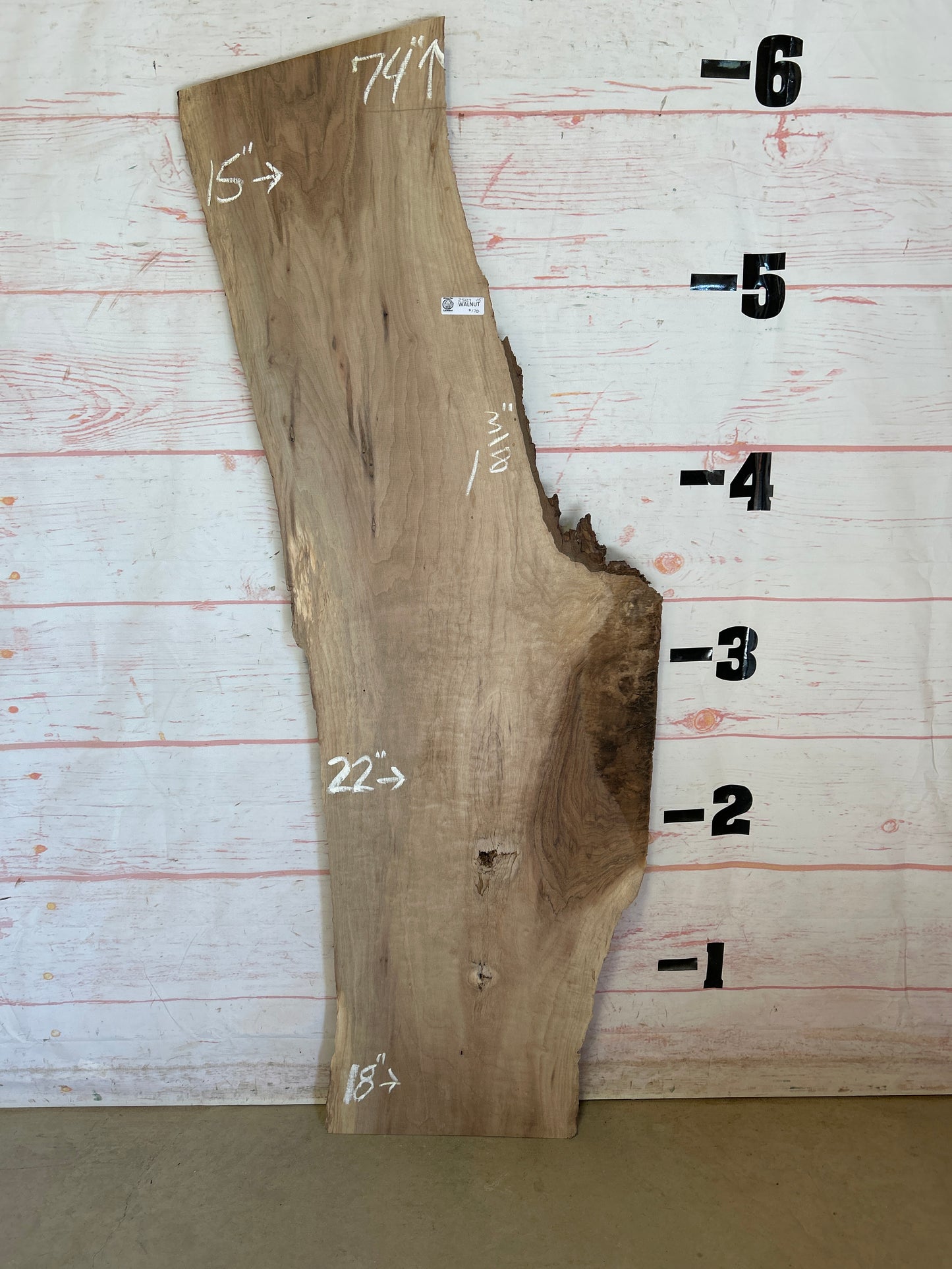 Live Edge Walnut Sku#25127M-15