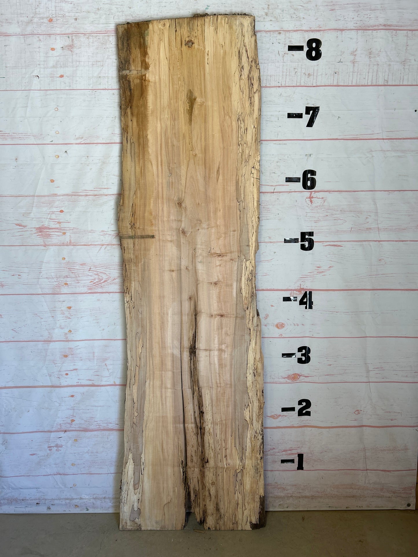 Live Edge Spalted Maple Sku#25071-38