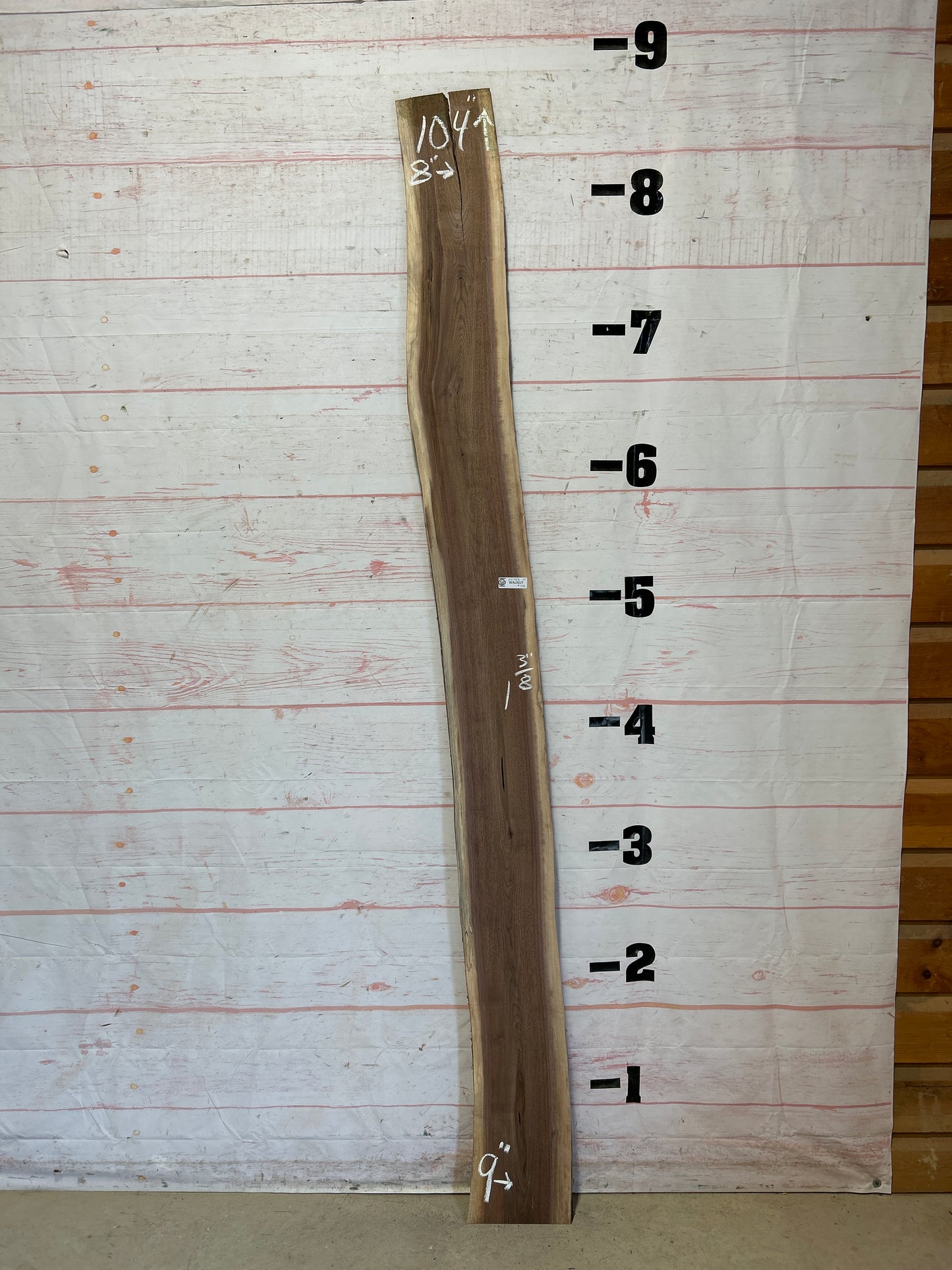 Live Edge Walnut Sku#25783M-10