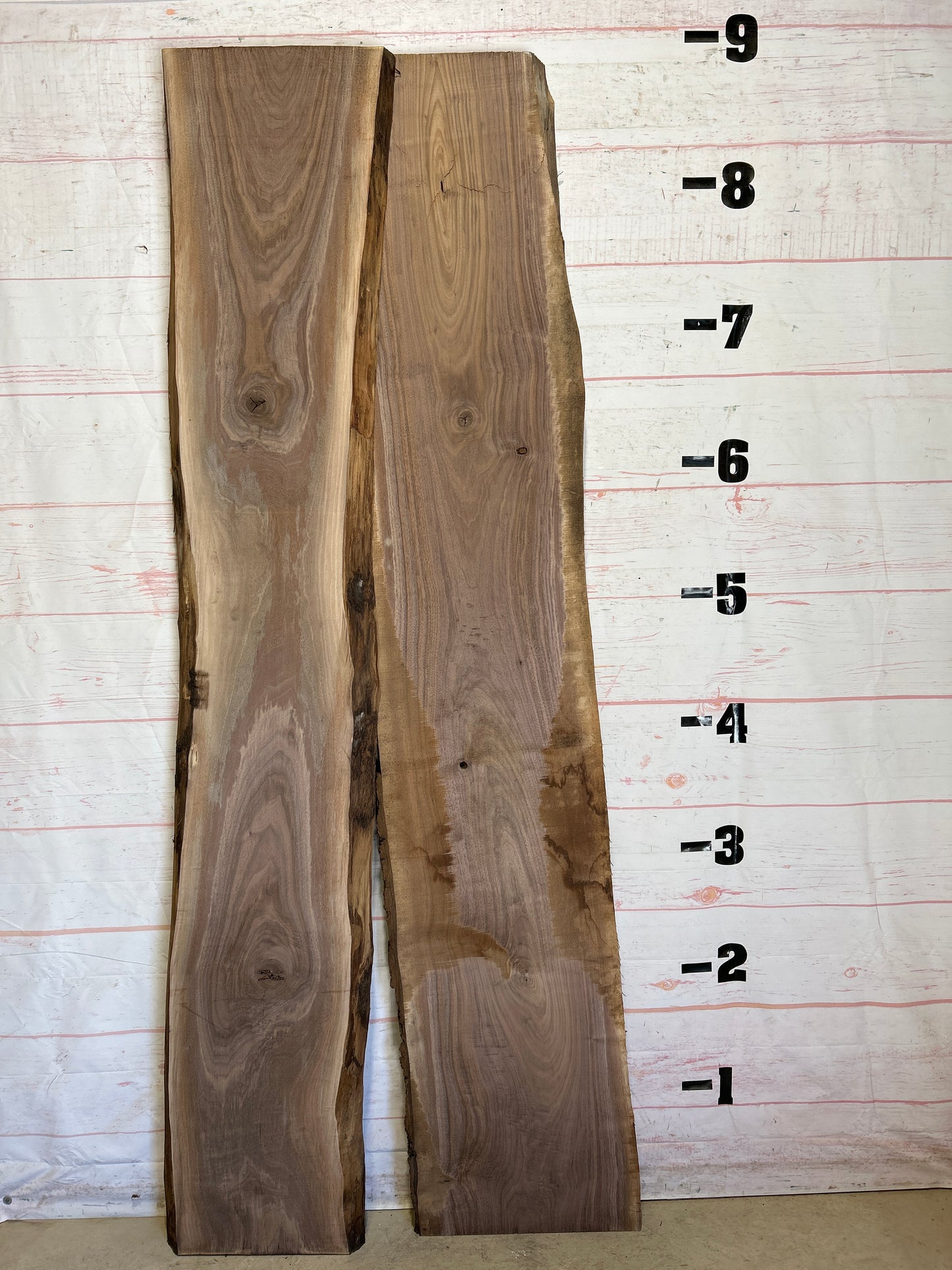 Live Edge Walnut Set Sku#26155K-54