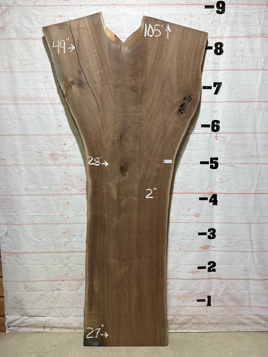 Live Edge Walnut Sku#26608J-55
