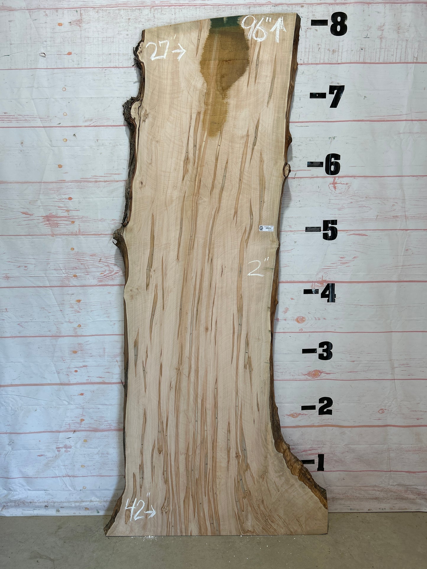 Live Edge Maple Sku#25364-47