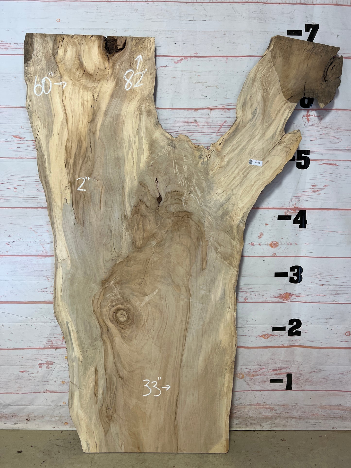 Live Edge Maple Sku# 20600-45
