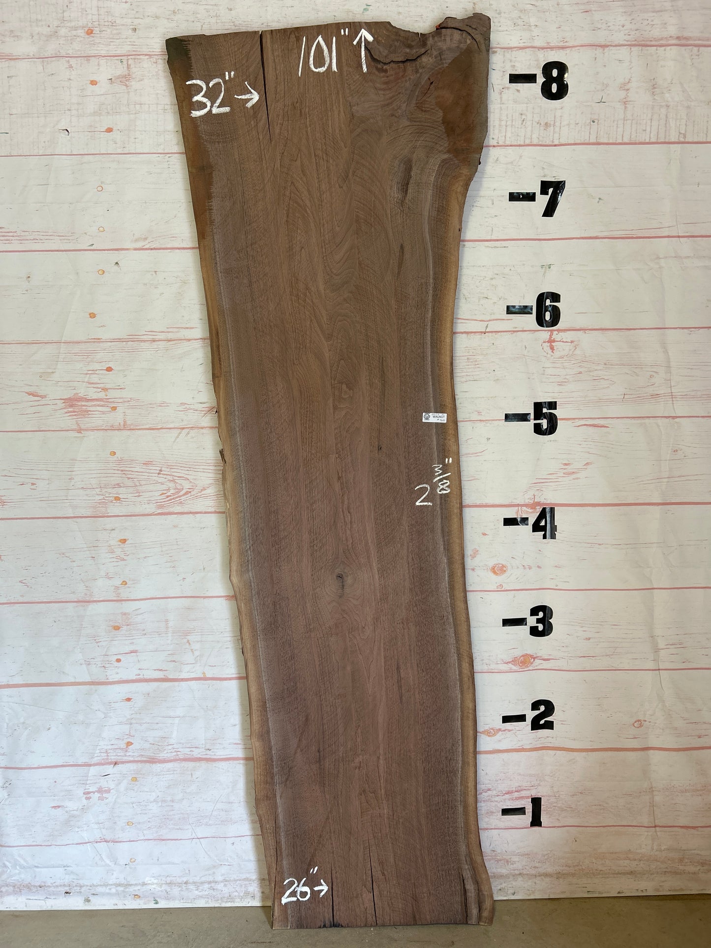 Live Edge Walnut Sku#25173J-51