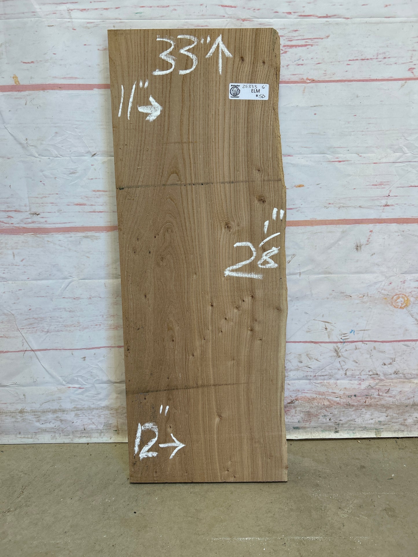 Live Edge Elm Sku#25333M-6