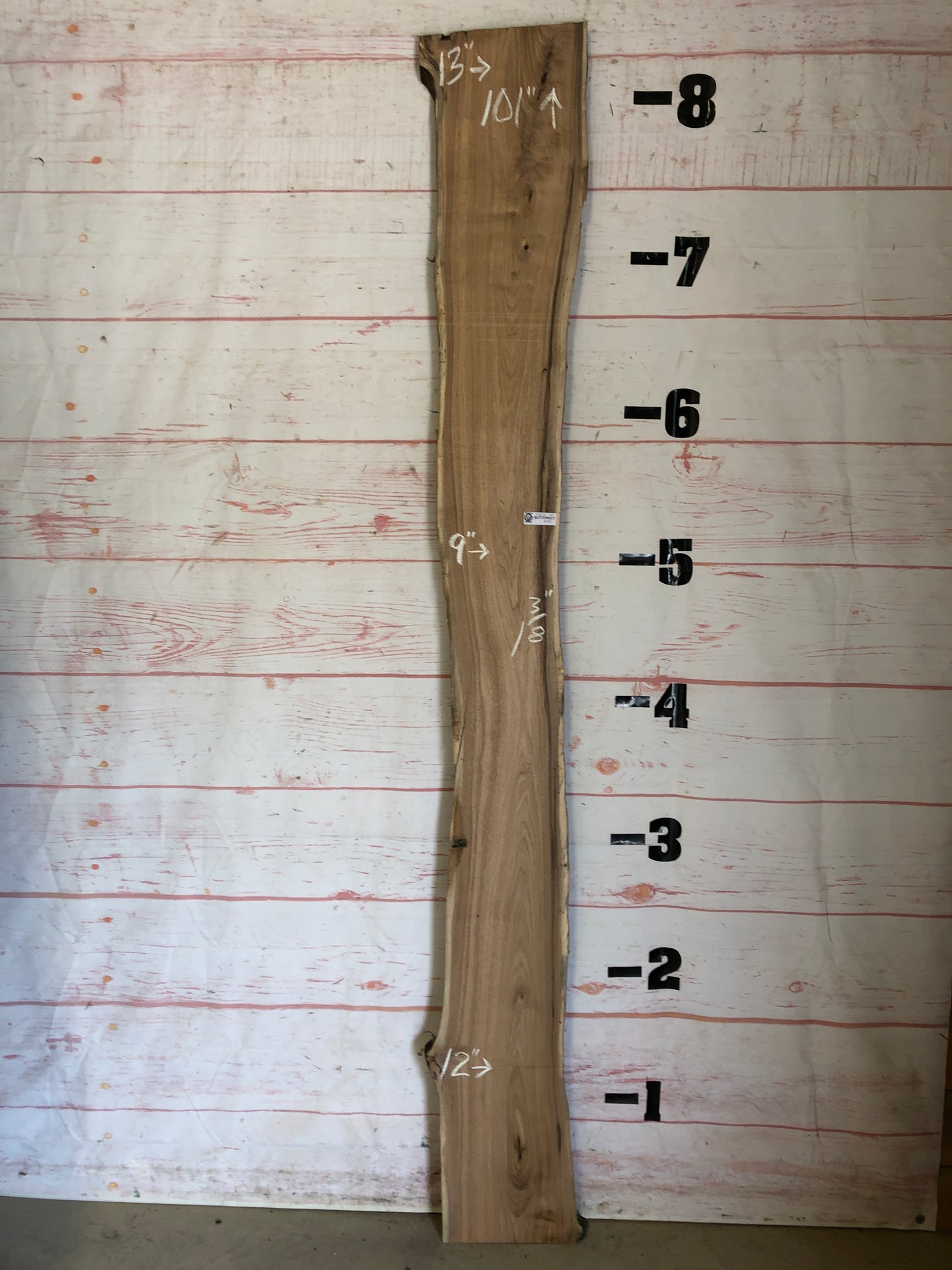 Live Edge Butternut Sku#22813-12