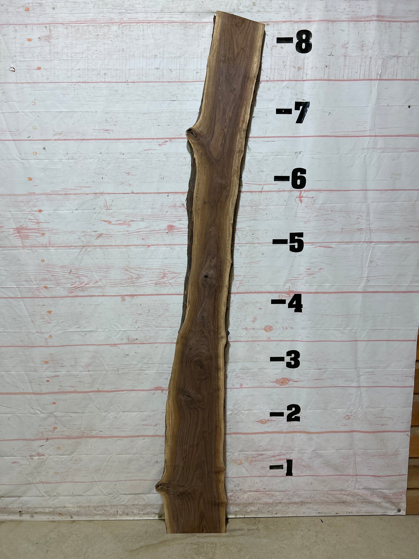 Live Edge Walnut Sku#25854M-8