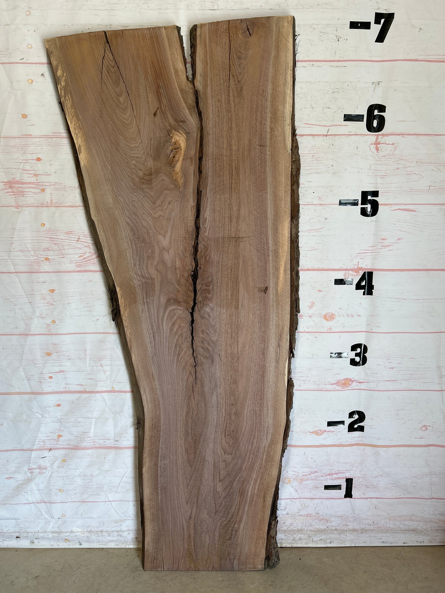 Live Edge Walnut Sku#26515C-33