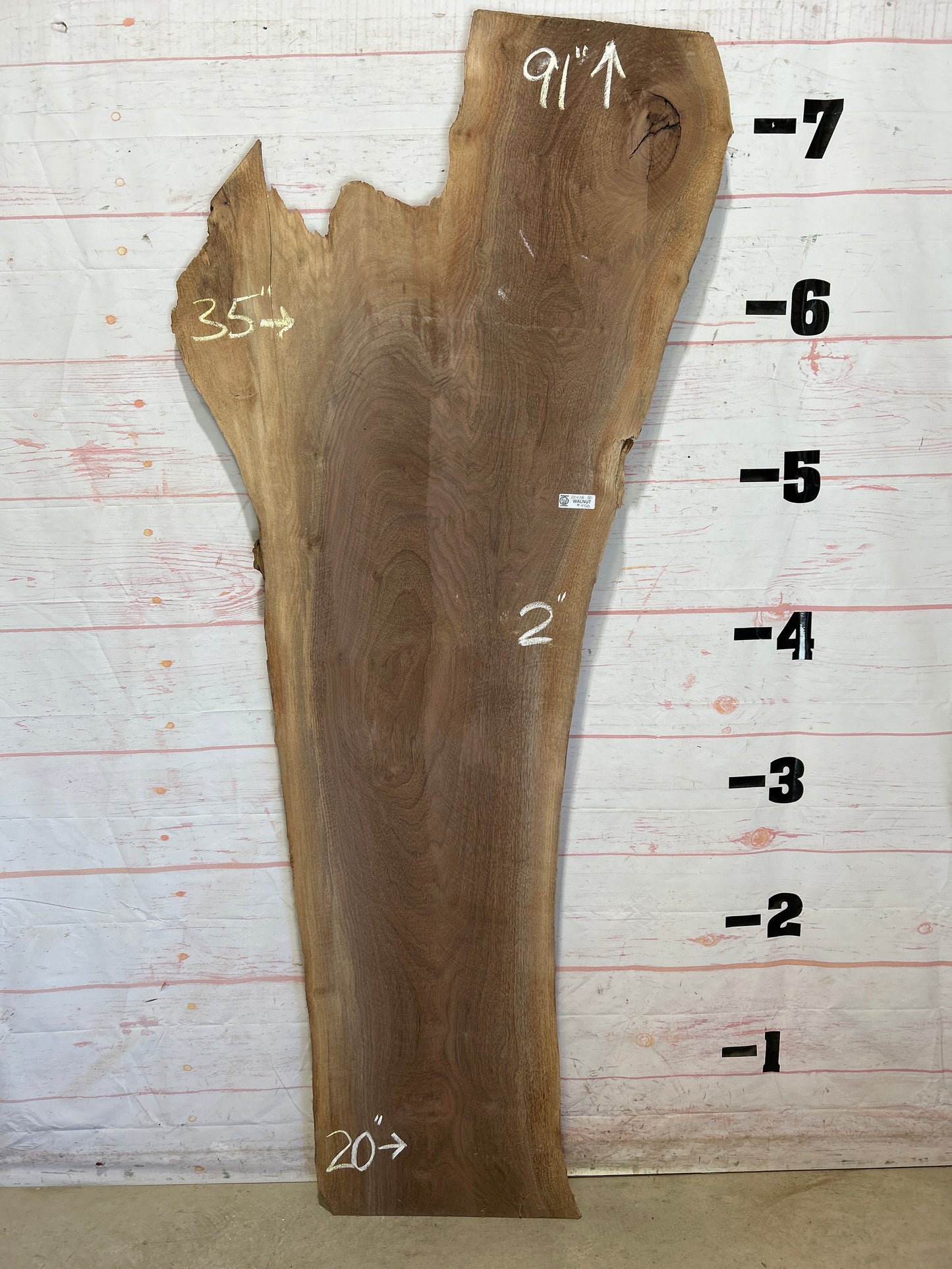 Live Edge Walnut Sku#20478J-30