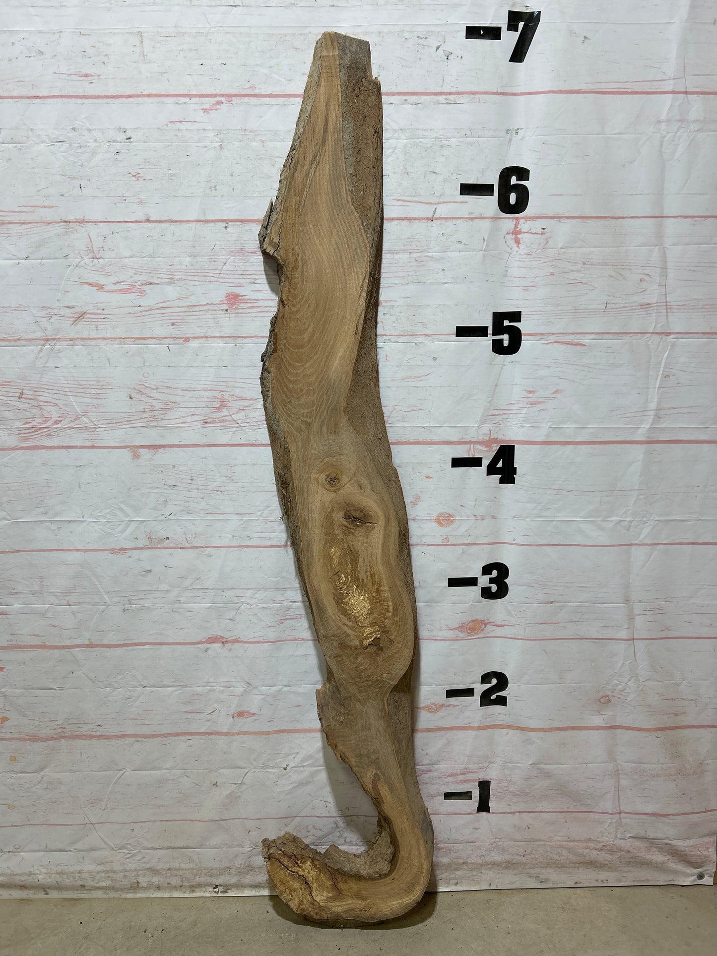 Live Edge White Oak Sku#27187M-14