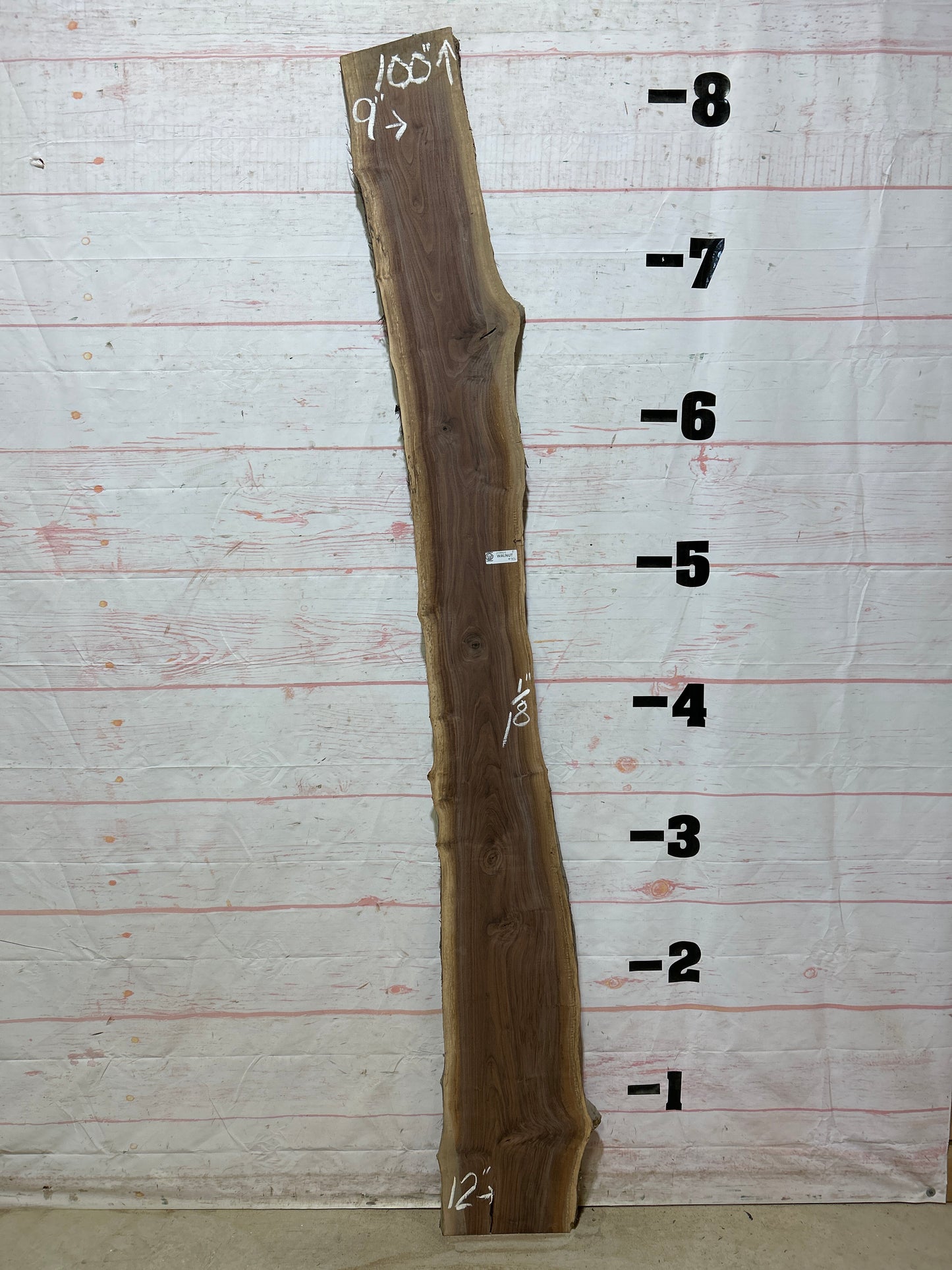 Live Edge Walnut Sku#25854M-8