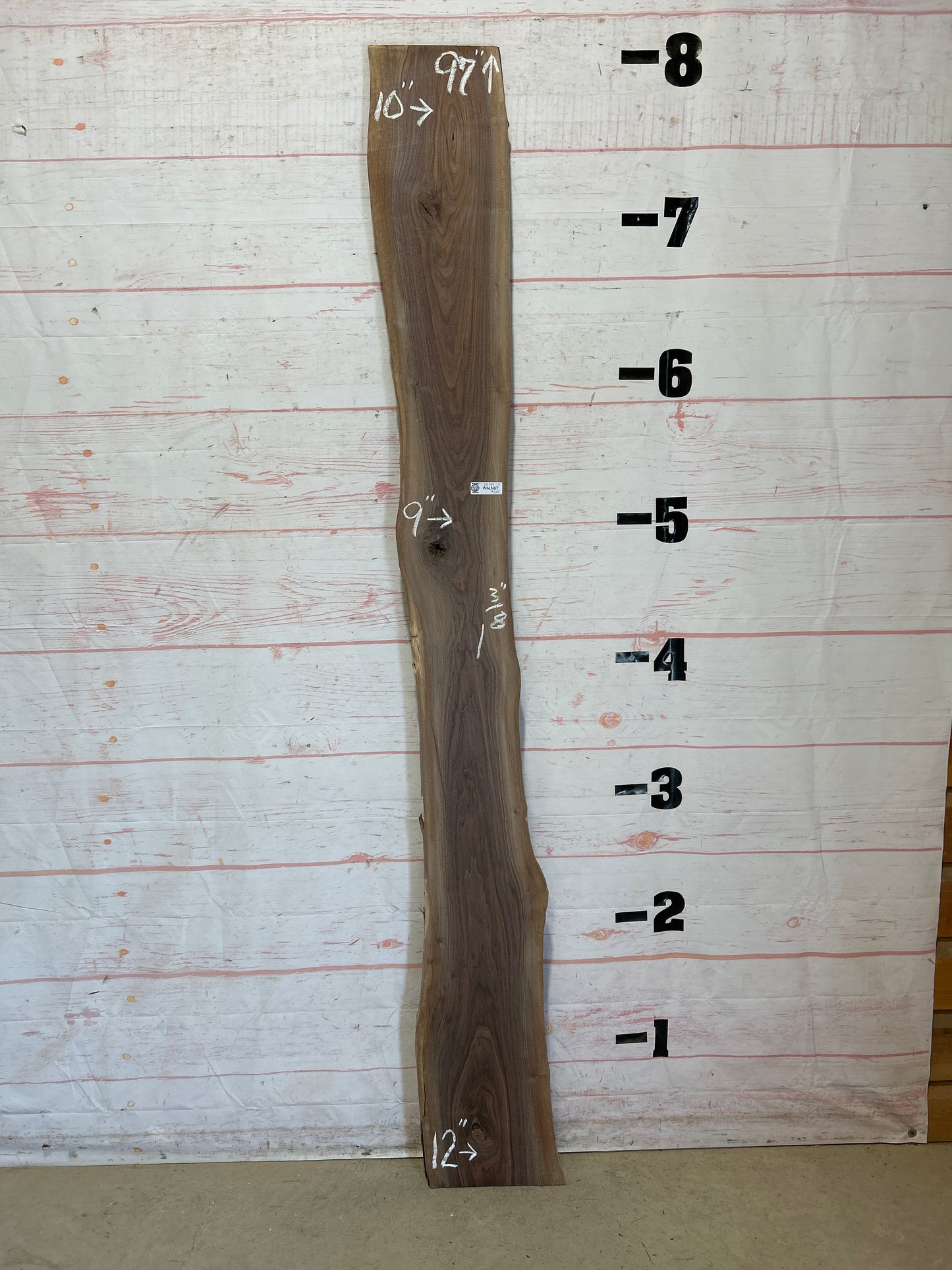 Live Edge Walnut Sku#25789M-11