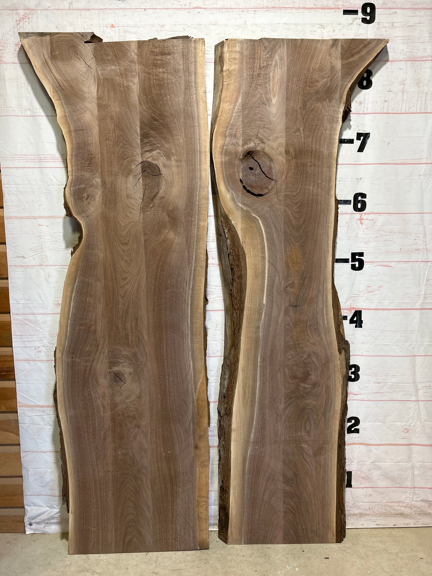 Live Edge Walnut Set Sku#26498K-82