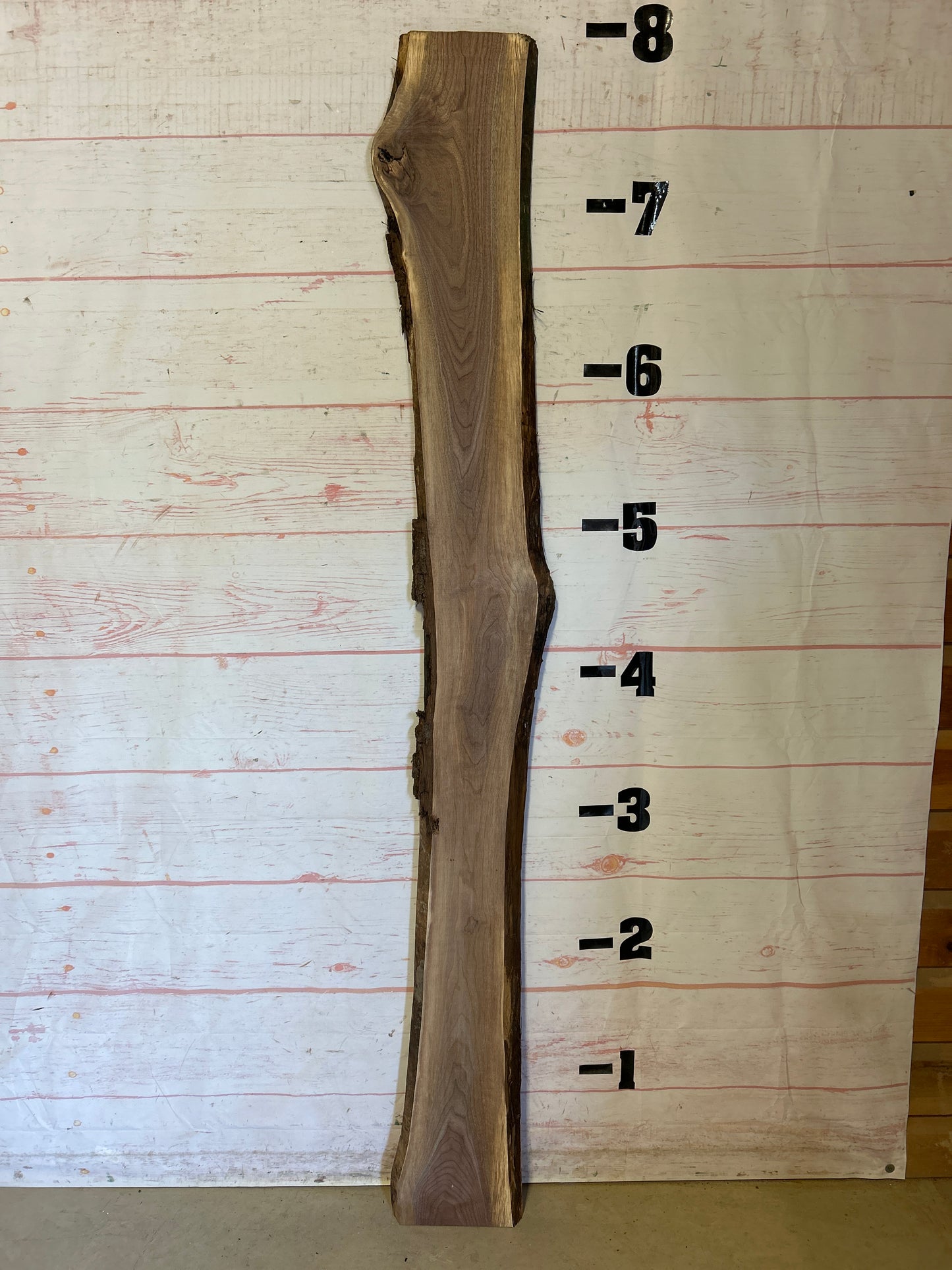 Live Edge Walnut Sku#25088C-8