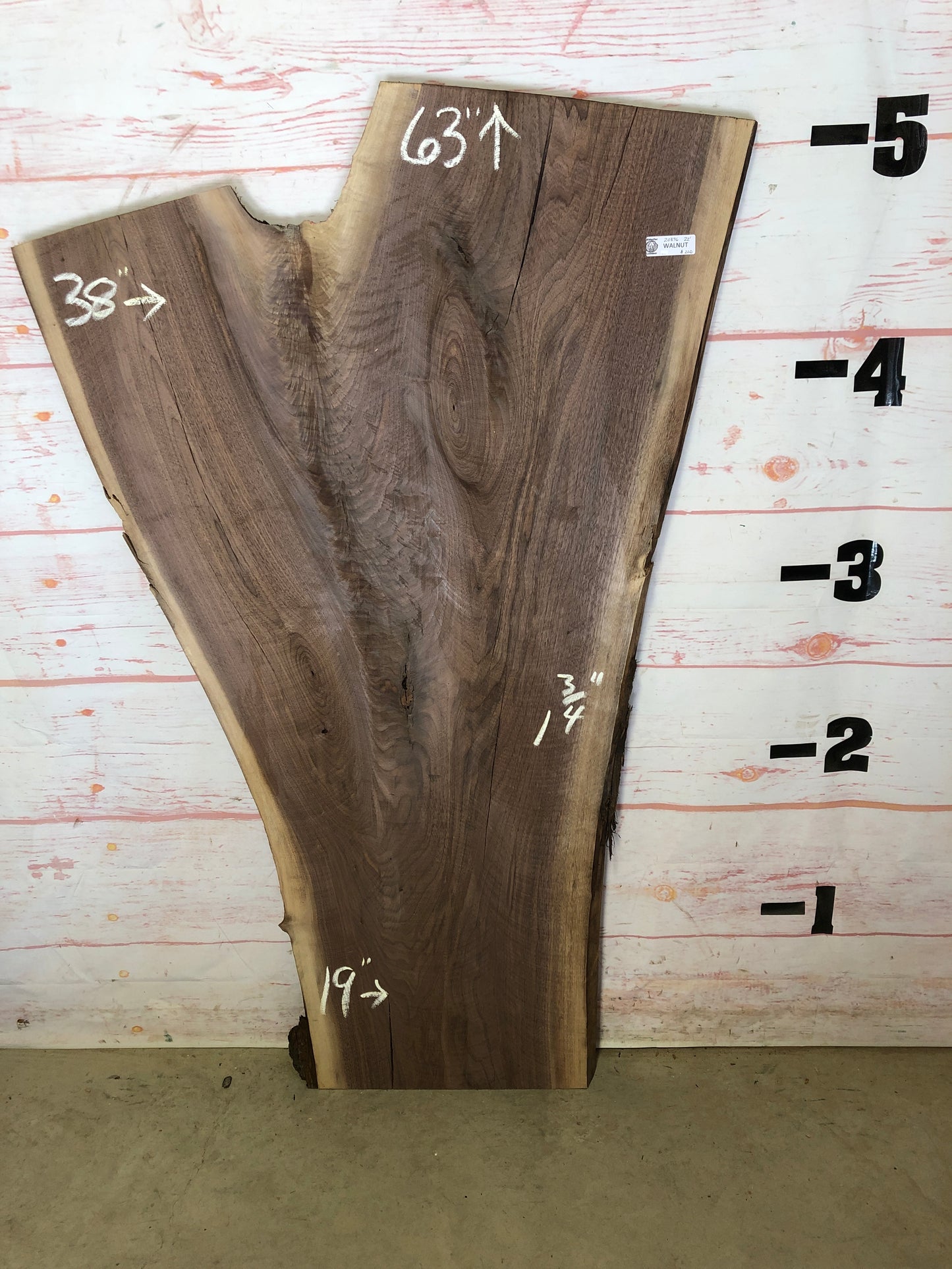 Live Edge Walnut Sku# 20876N-22