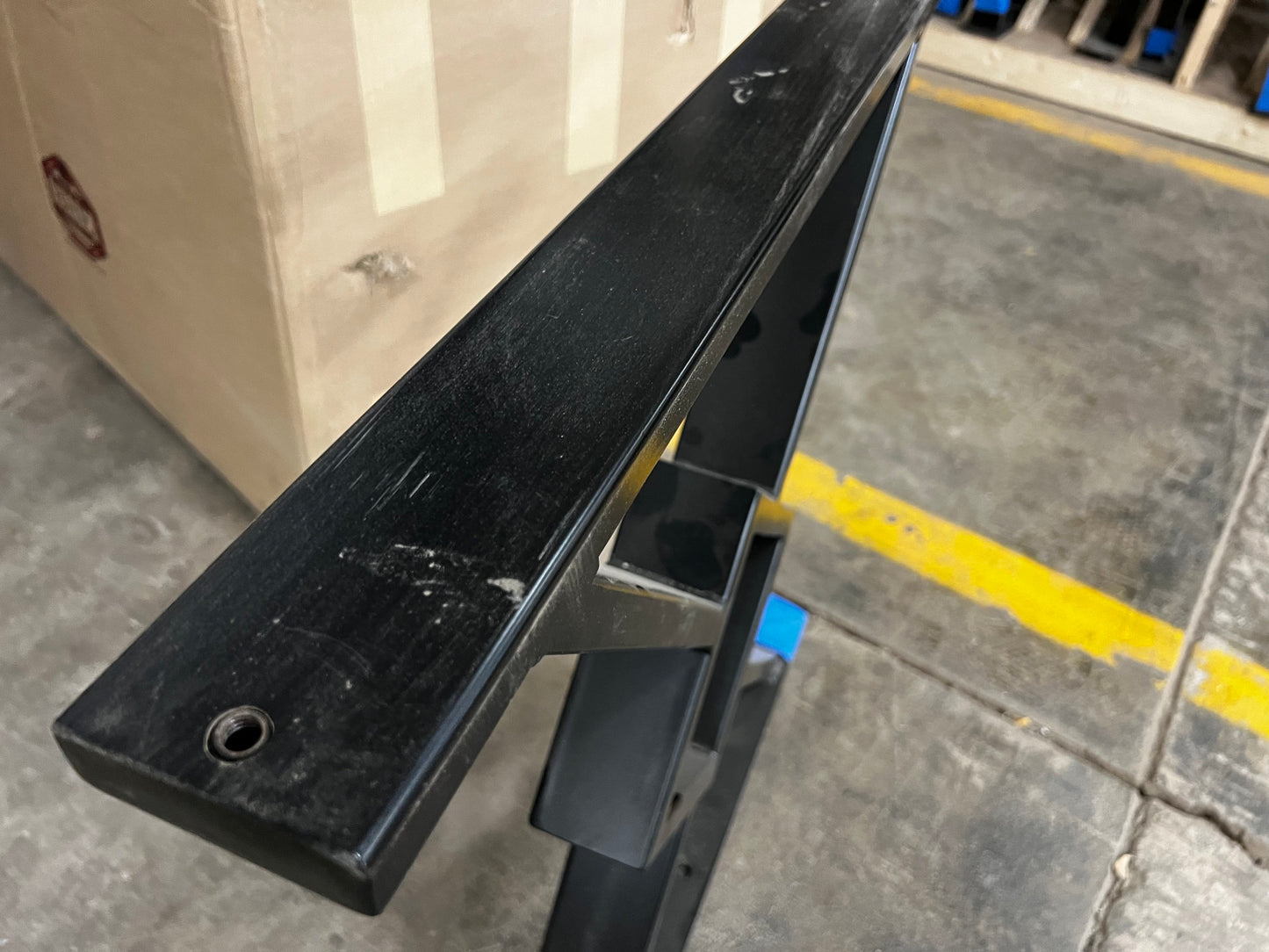 X-Diamond Powder Coated Steel Leg