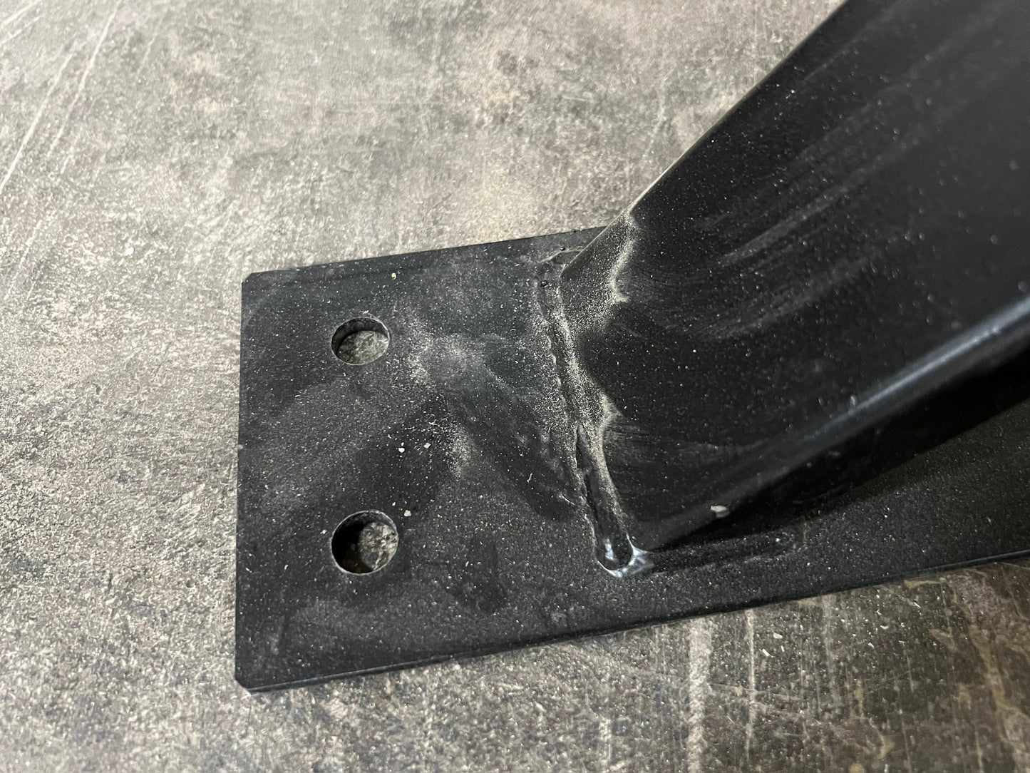 X-Diamond Powder Coated Steel Leg