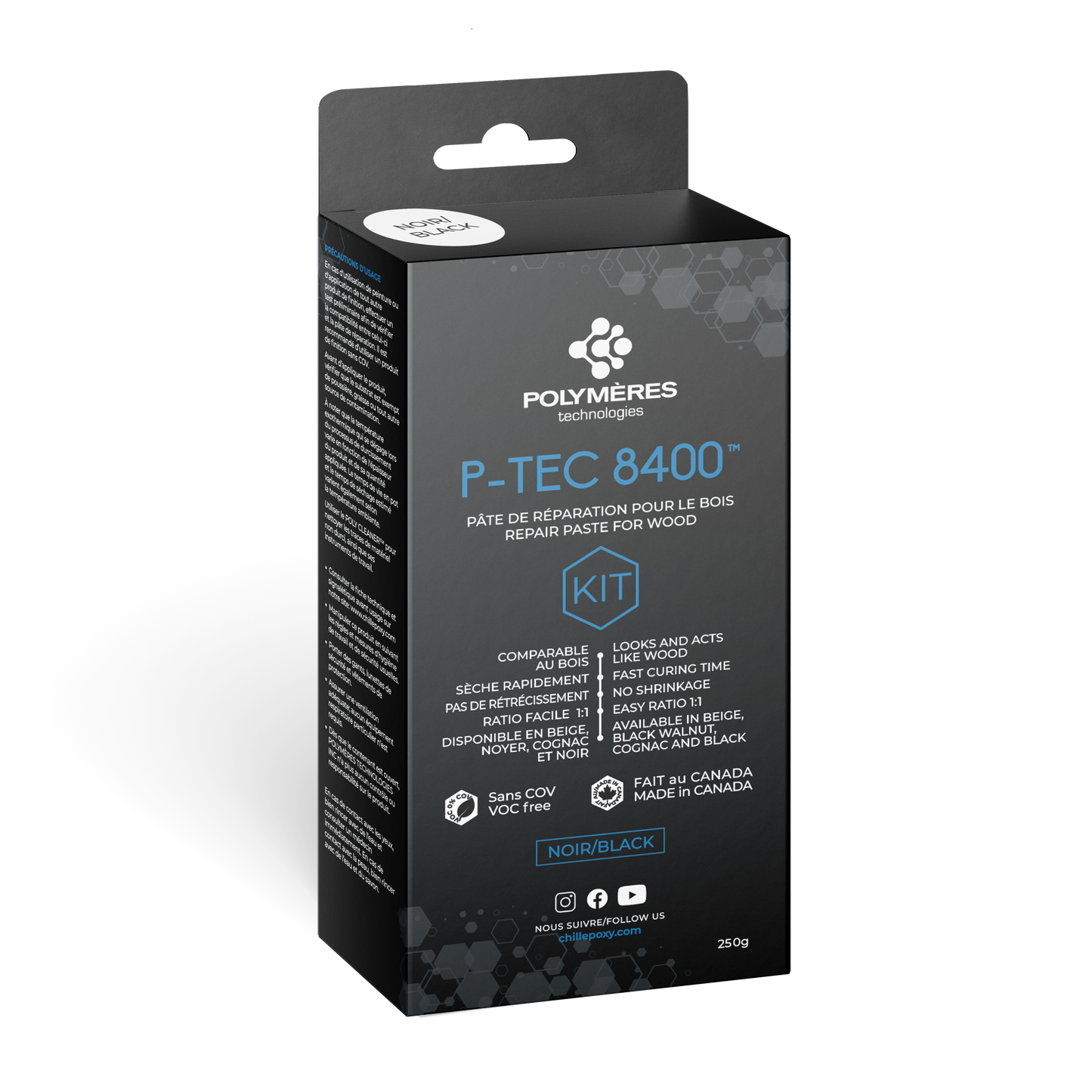 Chill Epoxy P-Tec 8400 Wood Repair Filler