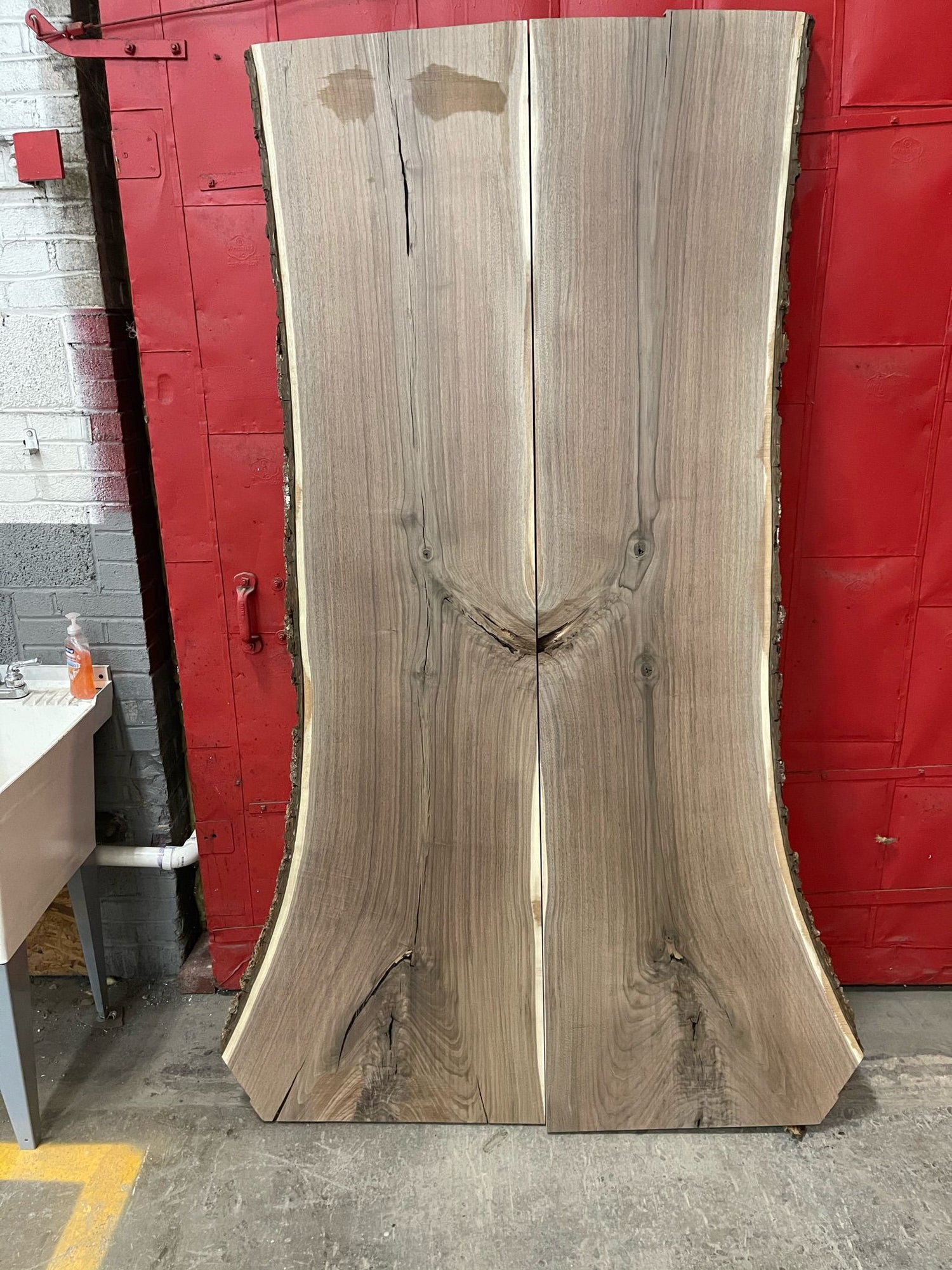 Bookmatched Wood Slabs