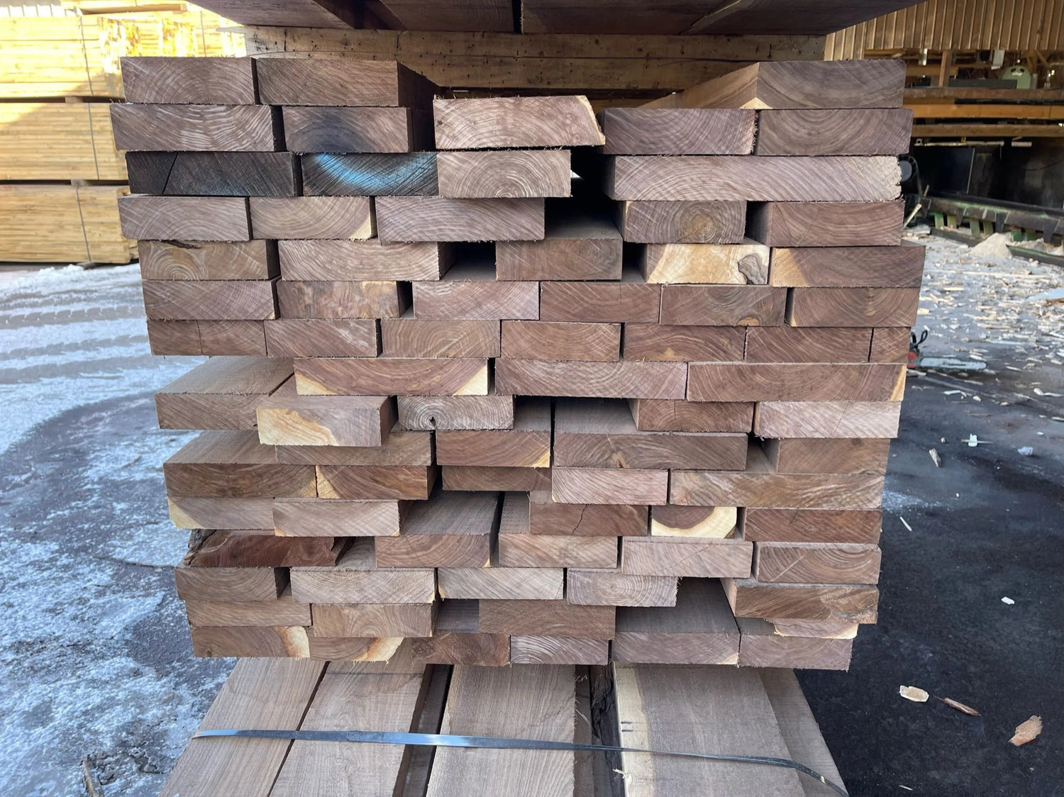 cherry lumber wood and boards