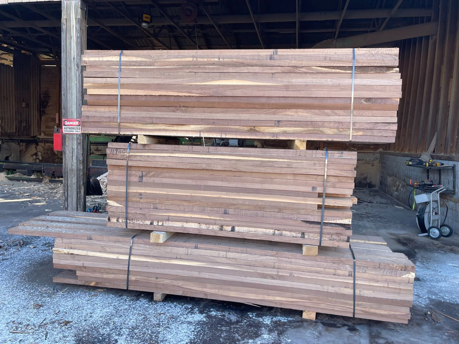 hardwood lumber wood boards