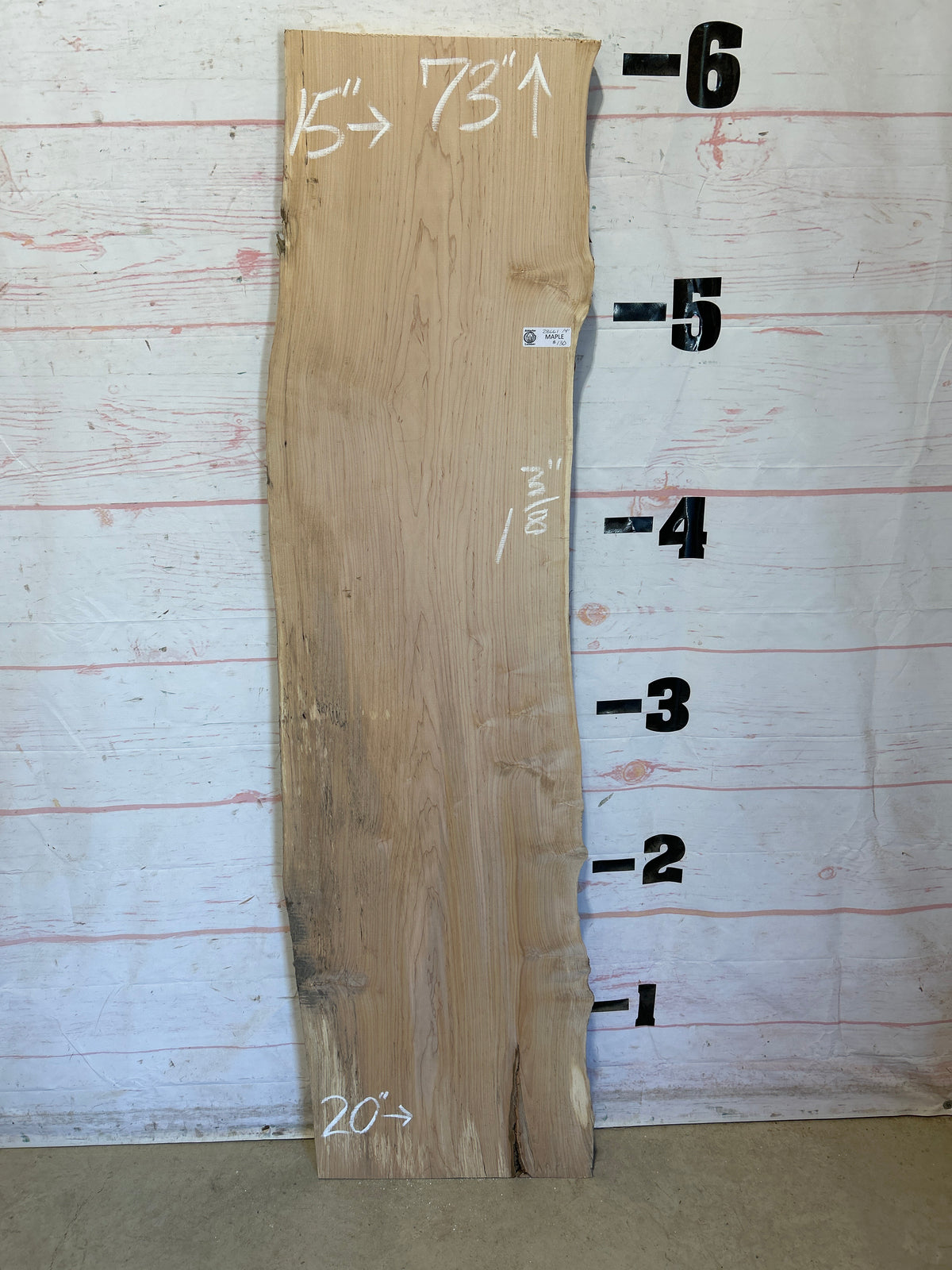 Live Edge Maple Sku#28661E-14