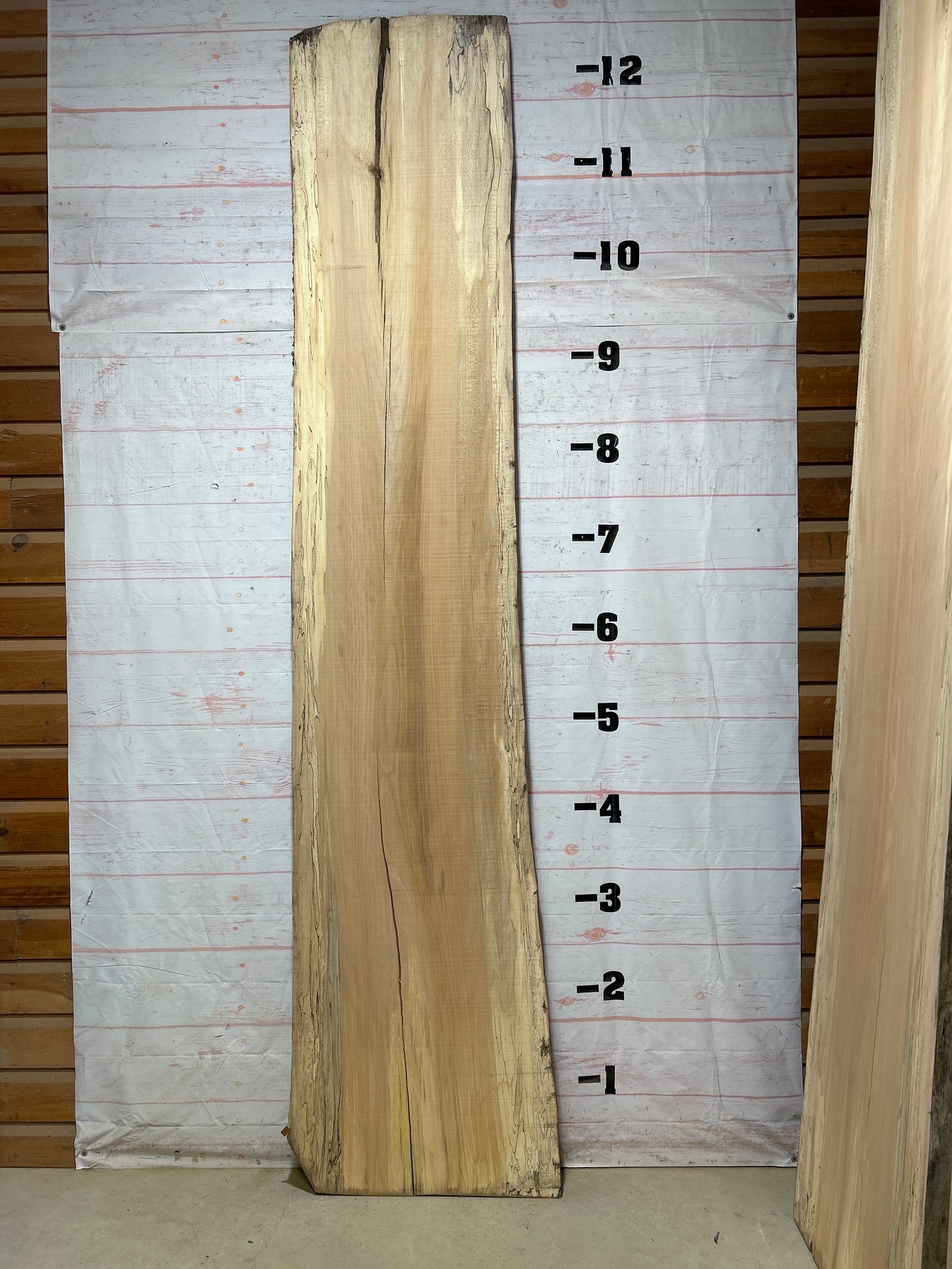 Live Edge Spalted Sycamore Sku#27488-74