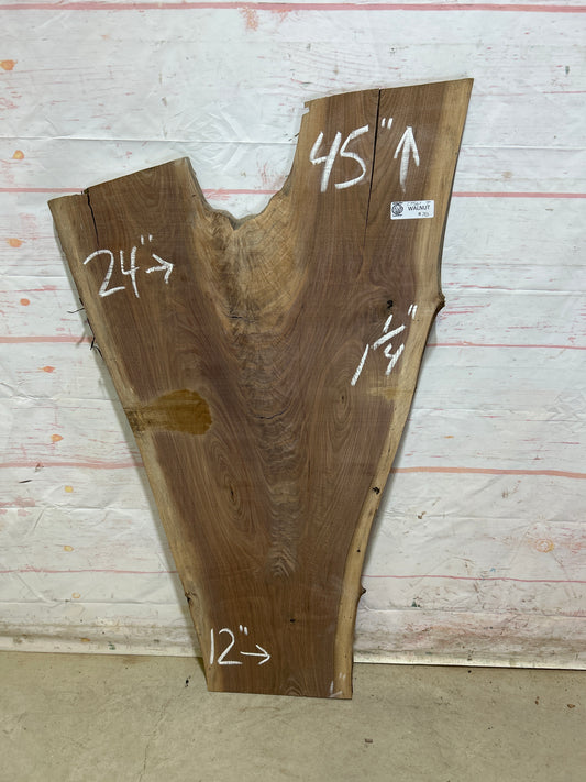 Live Edge Walnut Sku#27561M-7