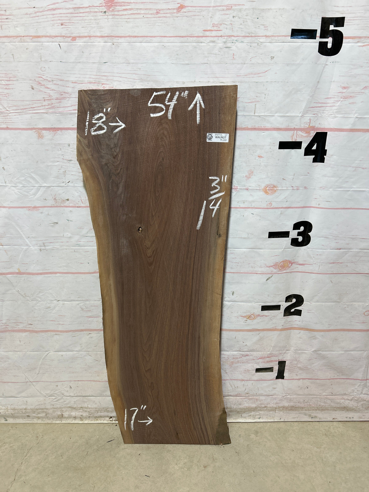 Live Edge Walnut Sku#28712G-12