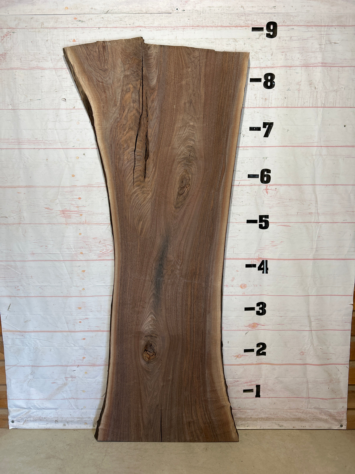 Live Edge Walnut Sku#28730K-55