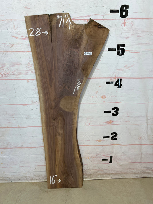 Live Edge Walnut Sku#27821-16