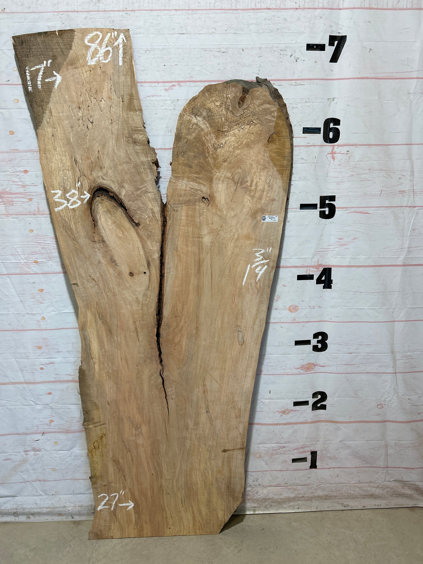 Live Edge Maple Sku#28429B-29