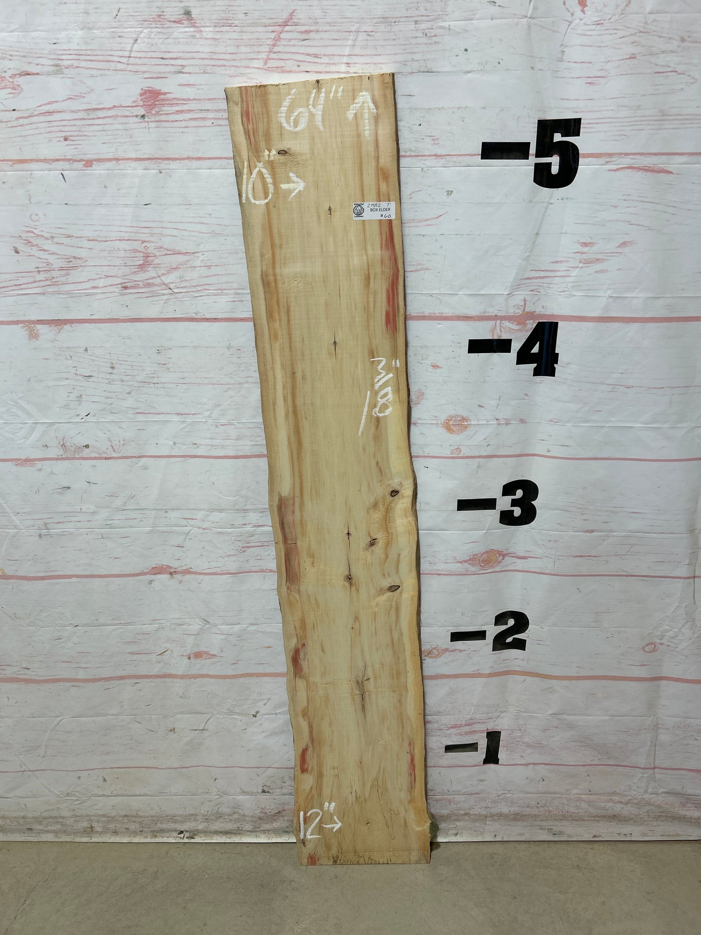 Live Edge Box Elder Sku#27592M-7