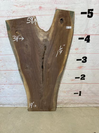 Live Edge Walnut Sku#27807-17